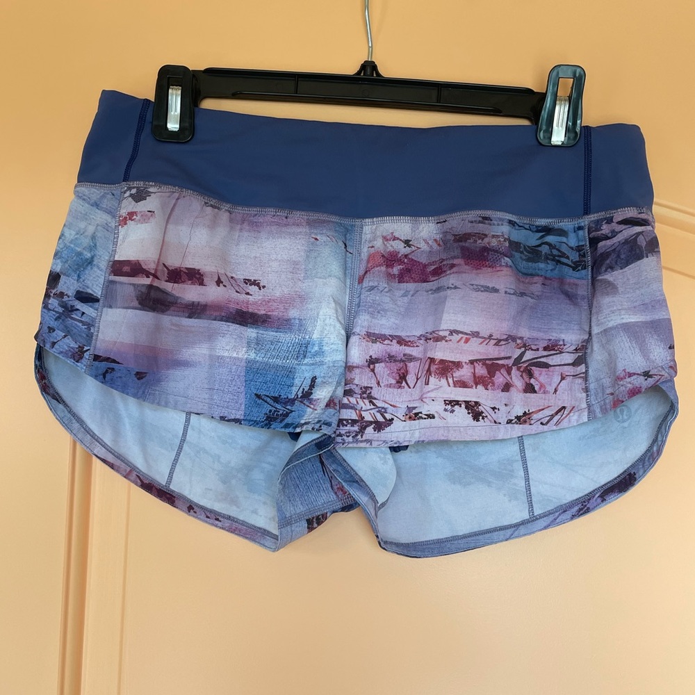 Lululemon speed shorts